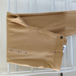 Tan skinny leg dress pants size 16
